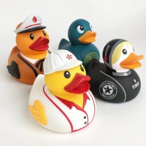 LZENGO custom rubber ducks with logo for brand promotions