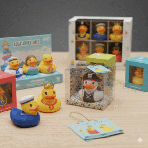 LZENGO custom rubber ducks with logo for brand promotions