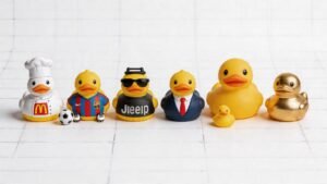 LZENGO custom rubber ducks for B2B brand campaigns