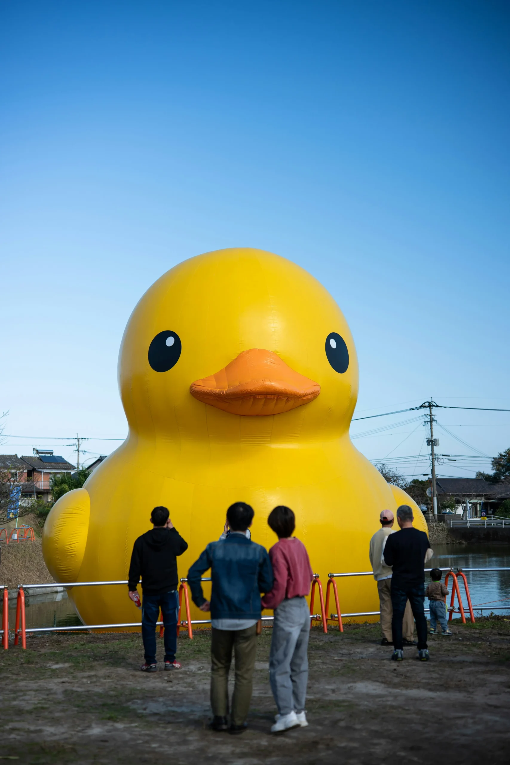 large rubber duck