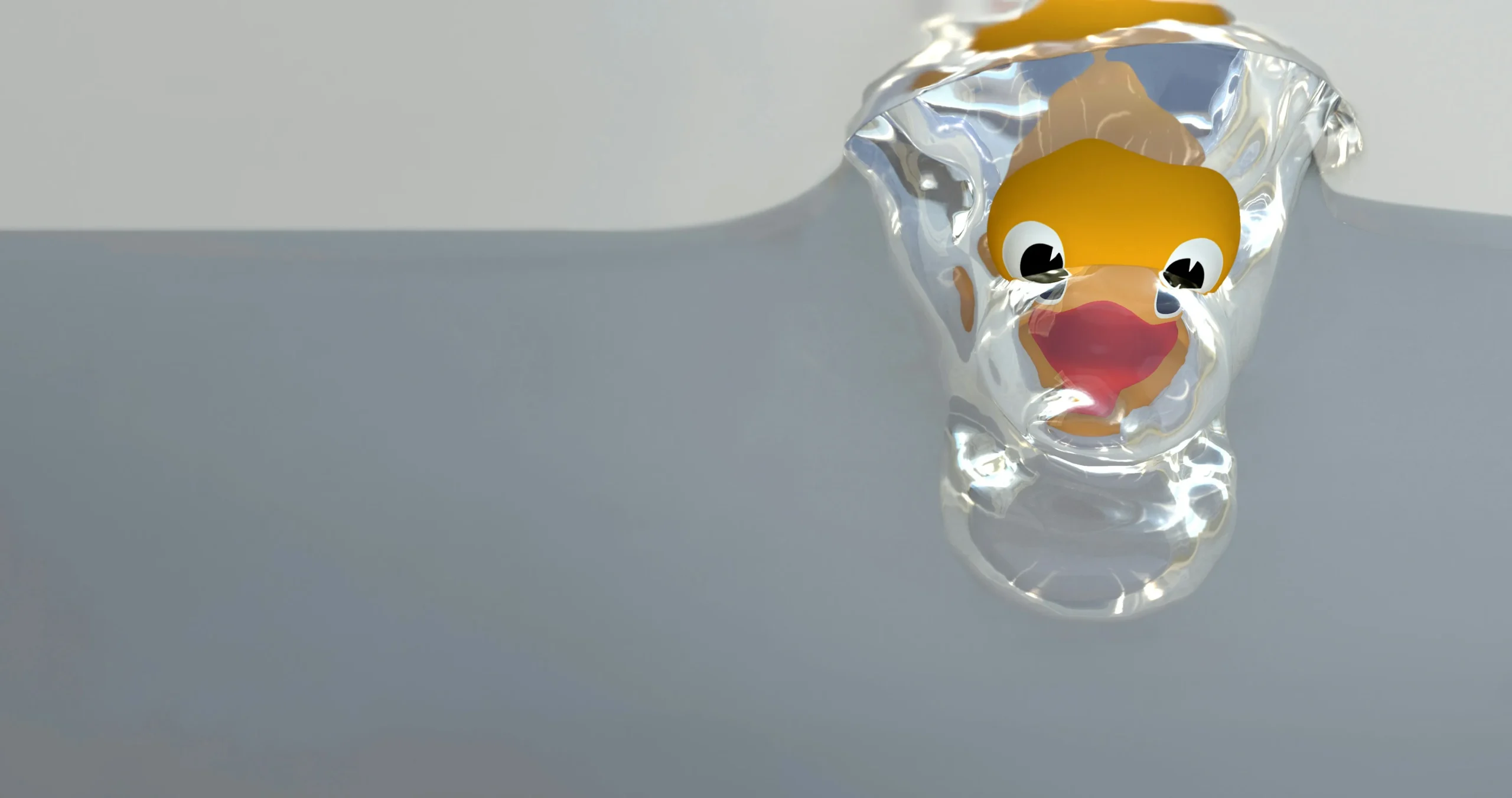 Pad printing rubber duck customization closeup for mockup approval reference