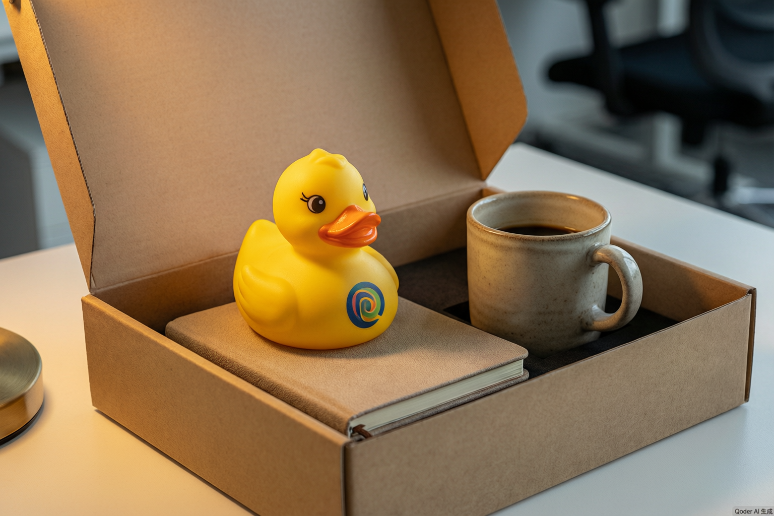 Custom onboarding rubber duck designs for events