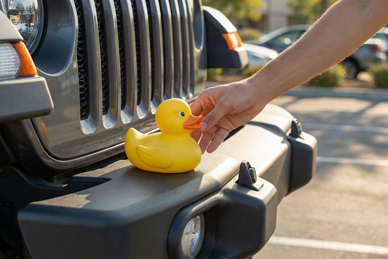 How to start Jeep ducking with creative hiding spots