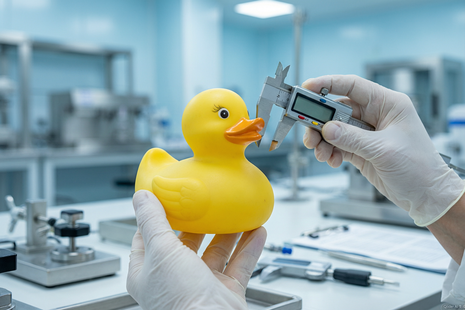 Laboratory safety testing for Prop 65 rubber duck compliance